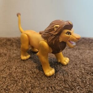 Vintage Mattel 1994 Disney Lion King Fighting Action Simba Action Figure Toy